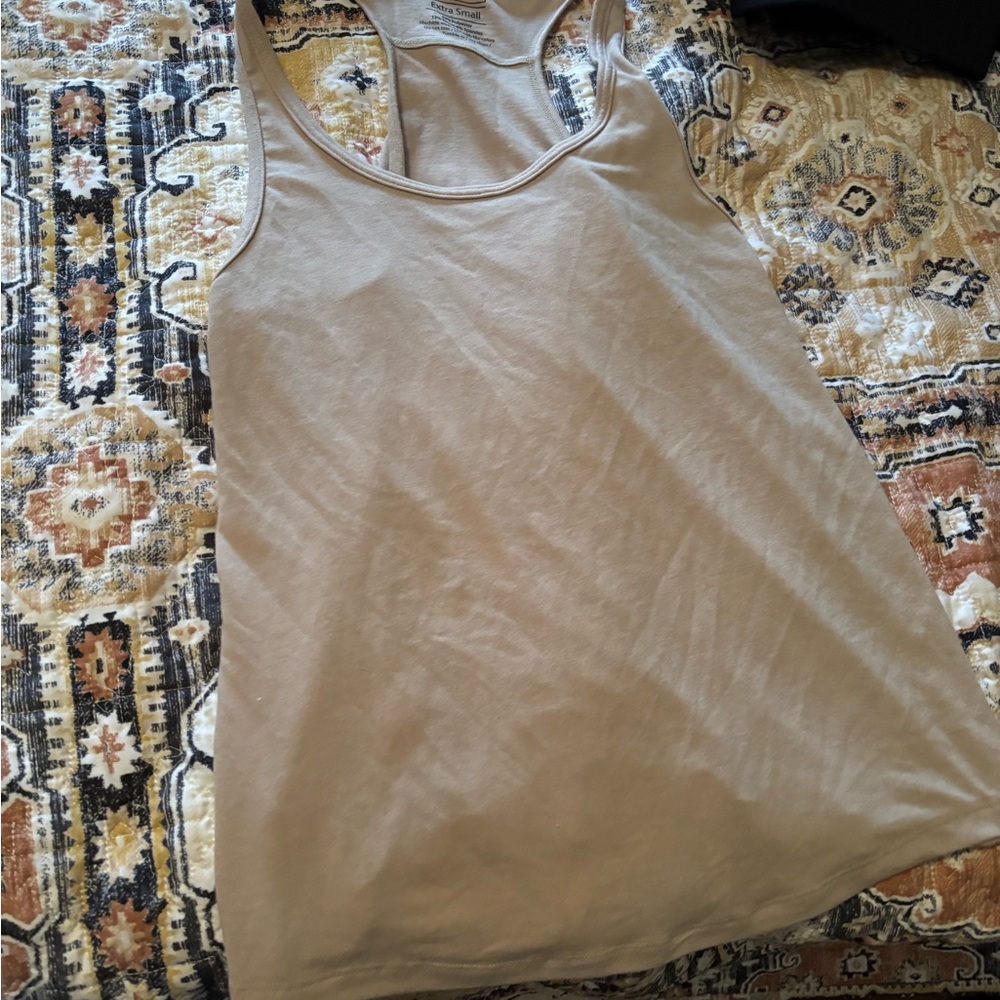 Fleo Tan Tank Top